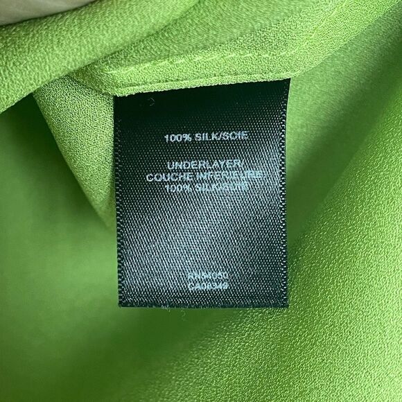 Robert Rodriguez Silk V-Neck Blouse size 4 - Picture 12 of 13